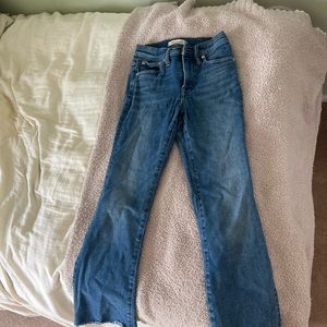 Madewell flared jeans